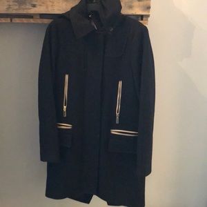 Black Vince Camuto wool coat